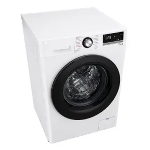 Пральна машина LG фронтальна, 9кг, 1400, A+++, 57см, дисплей, пара, інвертор, білий №8