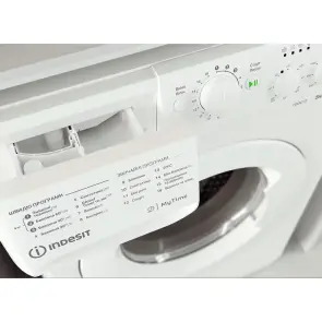 Стиральная машина Indesit фронтальная, 5кг, 1000, A++, 43см, белый №5