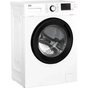 Стиральная машина Beko фронтальная, 6кг, 1200, A+++, 45см, дисплей, инвертор, белый №6