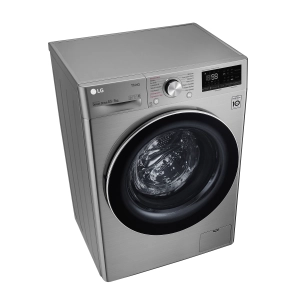 Прально-сушильна машина LG фронтальна, 8.5(5)кг, 1200, A, пара, 47см, дисплей, пара, інвертор, сріблястий №8