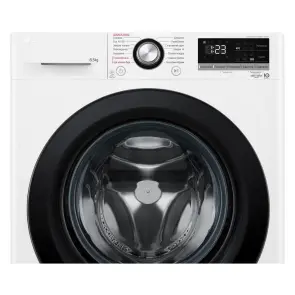 Пральна машина LG фронтальна, 8.5кг, 1200, A+++, 48см, дисплей, пара, інвертор, білий №11