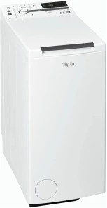 Стиральная машина Whirlpool вертикальная, 6,5 кг, 1200, A+++, 60см, дисплей, инвертор, белый №1
