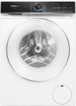 Пральна машина Siemens фронтальна, 10кг, 1600, A+++, 60см, дисплей, Home Connect, I-Dos, білий