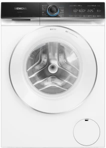 Стиральная машина Siemens передняя, ​​10кг, 1600, A+++, 60см, дисплей, Home Connect, I-Dos, белый №1