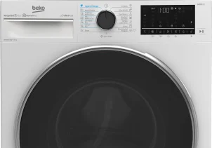 Прально-сушильна машина Beko фронтальна, 9(6)кг, 1400, D, 60см, дисплей, білий №5