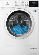 Стиральная машина Electrolux фронтальная, 6кг, 1000, A+++, 41см, дисплей, белый