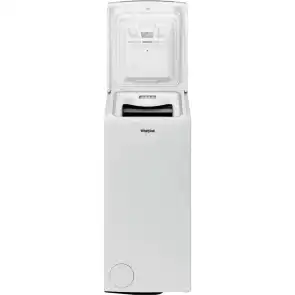 Стиральная машина Whirlpool вертикальная, 7кг, 1200, A+++, 60см, дисплей, инвертор, белый №7
