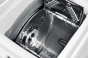 Стиральная машина Whirlpool вертикальная, 6,5 кг, 1200, A+++, 60см, дисплей, инвертор, белый №6
