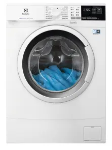 Стиральная машина Electrolux фронтальная, 6кг, 1000, A+++, 41см, дисплей, белый №2