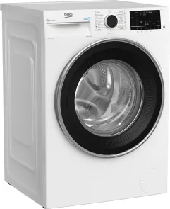 Стиральная машина Beko фронтальная, 9кг, 1400, A+++, 55см, дисплей, SMART, пара, инв., белый №4
