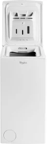 Стиральная машина Whirlpool вертикальная, 6,5 кг, 1200, A+++, 60см, дисплей, инвертор, белый №7