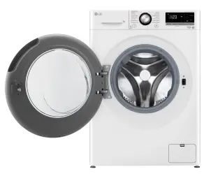 Пральна машина LG фронтальна, 7кг, 1200, A+++, 48см, дисплей, пара, інвертор, білий №4