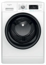 Стиральная машина Whirlpool фронтальная, 10кг, 1400, A+++, 60см, дисплей, пара, инвертор, черный люк, белый