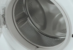 Стиральная машина Whirlpool фронтальная, 7кг, 1200, A+++, 43.5см, дисплей, пара, инвертор, черный люк, белый №5