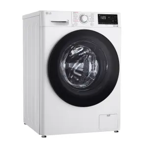 Пральна машина LG фронтальна, 7кг, 1200, A+++, 48см, дисплей, пара, інвертор, білий №3