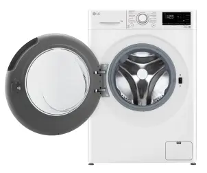 Пральна машина LG фронтальна, 7кг, 1200, A+++, 48см, дисплей, пара, інвертор, білий №5