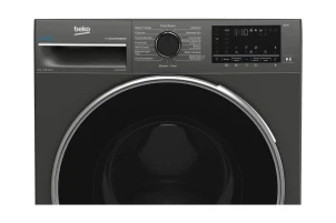 Стиральная машина Beko фронтальная, 8кг, 1200, A+++, 56см, дисплей, пар, инвертор, графит №5