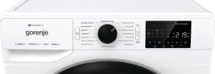 Стиральная машина Gorenje фронтальная, 9кг, 1400, A+++, 46,5см, дисплей, инвертор, пара, Wi-Fi, белый №5
