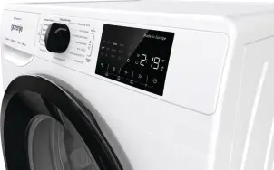 Стиральная машина Gorenje фронтальная, 9кг, 1400, A+++, 46,5см, дисплей, инвертор, пара, Wi-Fi, белый №6