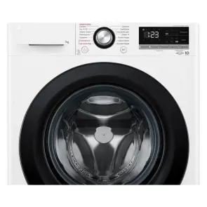 Пральна машина LG фронтальна, 7кг, 1200, A+++, 48см, дисплей, пара, інвертор, білий №11