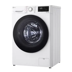 Пральна машина LG фронтальна, 7кг, 1200, A+++, 48см, дисплей, пара, інвертор, білий №7