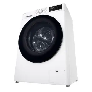 Пральна машина LG фронтальна, 7кг, 1200, A+++, 48см, дисплей, пара, інвертор, білий №8