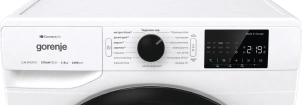 Стиральная машина Gorenje фронтальная, 8кг, 1400, A+++, 55см, дисплей, инвертор, пара, Wi-Fi, белый №5