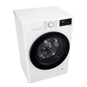Пральна машина LG фронтальна, 7кг, 1200, A+++, 48см, дисплей, пара, інвертор, білий №9