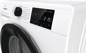 Стиральная машина Gorenje фронтальная, 8кг, 1400, A+++, 46,5см, дисплей, инвертор, пара, Wi-Fi, белый №6