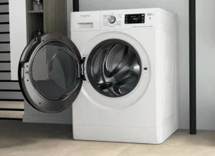 Стирально-сушильная машина Whirlpool фронтальная, 9(7)кг, 1600, A+, 60см, дисплей, пара, инвертор, белый №5