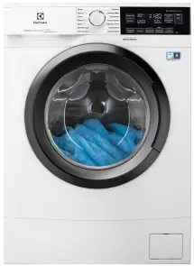 Стиральная машина Electrolux фронтальная, 6кг, 1200, A+++, 41см, дисплей, инвертор, белый №1