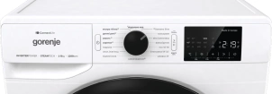 Стиральная машина Gorenje фронтальная, 8кг, 1200, A+++, 46,5см, дисплей, инвертор, пара, Wi-Fi, белый №5