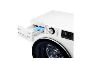 Прально-сушильна машина LG фронтальна, 8.5(5)кг, 1200, А, 47см, дисплей, пара, інвертор, білий №8