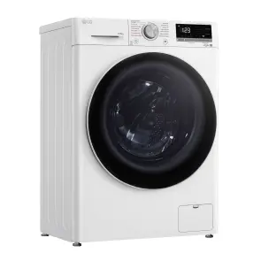 Прально-сушильна машина LG фронтальна, 9(5)кг, 1200, А, 48см, дисплей, пара, інвертор, білий №3