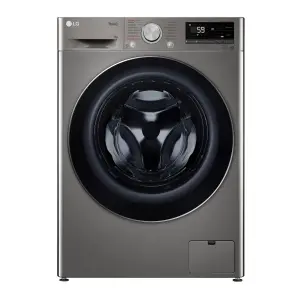 Пральна машина LG фронтальна, 7кг, 1200, A+++, 48см, дисплей, пара, інвертор, cріблястий №2