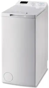 Пральна машина Indesit вертикальна, 6кг, 1000, A+++, 60см, дисплей, білий №1