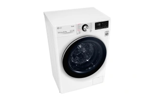 Прально-сушильна машина LG фронтальна, 8.5(5)кг, 1200, А, 47см, дисплей, пара, інвертор, білий №11