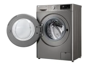 Пральна машина LG фронтальна, 7кг, 1200, A+++, 48см, дисплей, пара, інвертор, cріблястий №5