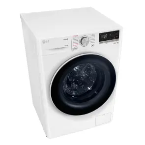 Пральна машина LG фронтальна, 10.5 кг, 1400, A+++, 57см, дисплей, пара, інвертор, білий №8