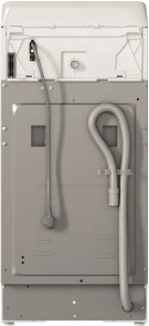 Стиральная машина Whirlpool вертикальная, 6кг, 1200, A+++, 60см, дисплей, инвертор, белый №5