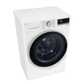 Прально-сушильна машина LG фронтальна, 9(5)кг, 1200, А, 48см, дисплей, пара, інвертор, білий №9