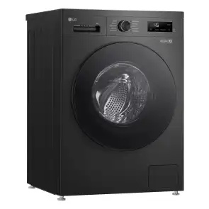 Пральна машина LG фронтальна, 9кг, 1200, A+++, 55см, дисплей, пара, інвертор, чорний №3