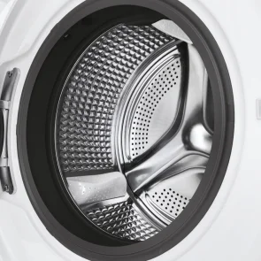 Прально-сушильна машина Haier фронтальна, 9(6)кг, 1400, A, 60см, дисплей, пара, інвертор, люк чорний, прямий привід, білий №8