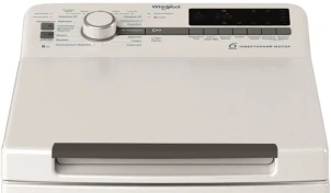 Стиральная машина Whirlpool вертикальная, 6кг, 1200, A+++, 60см, дисплей, инвертор, белый №6