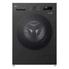 Пральна машина LG фронтальна, 9кг, 1200, A+++, 55см, дисплей, пара, інвертор, чорний №4