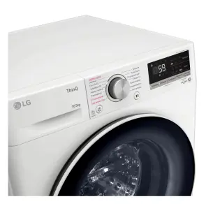 Пральна машина LG фронтальна, 10.5 кг, 1400, A+++, 57см, дисплей, пара, інвертор, білий №10