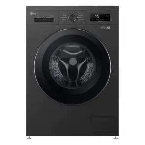 Пральна машина LG фронтальна, 6.5 кг, 1200, A+++, 44см, дисплей, пара, інвертор, чорний №4