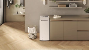 Стиральная машина Whirlpool вертикальная, 6кг, 1200, A+++, 60см, дисплей, инвертор, белый №7