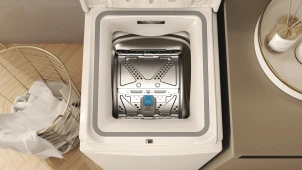Стиральная машина Whirlpool вертикальная, 6кг, 1200, A+++, 60см, дисплей, инвертор, белый №8