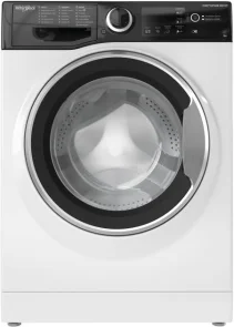 Стиральная машина Whirlpool фронтальная, 6кг, 1200, A+++, 43см, дисплей, инвертор, черный люк, белый №1